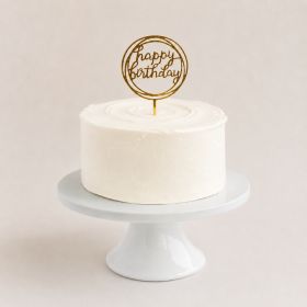 Happy Birthday GrandRose Vanilla Cake 850g