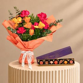 Sunset Charm with Vocca Chocolate Diwali 7-Piece