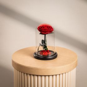 Mini Red Infinity Rose