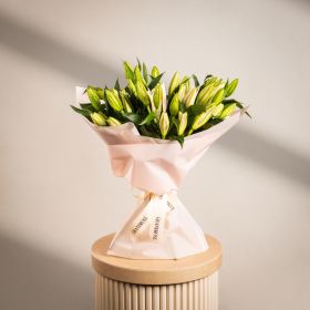 Blush Oriental Lily Bouquet