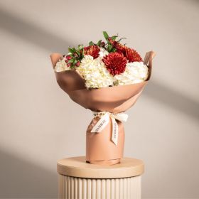 Crimson White Bouquet