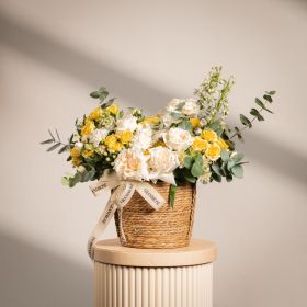 Sunset White Basket