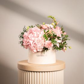 Pink Abstract Arrangement