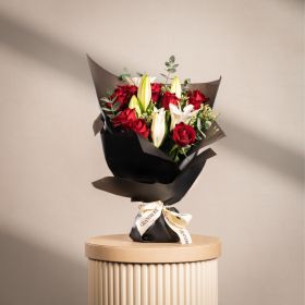 Elegant Ruby Bouquet