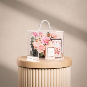 Velvet Acrylic Box Gold Handle Collection