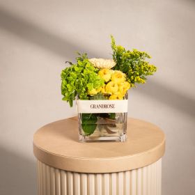 Verdant Cream Garden Vase
