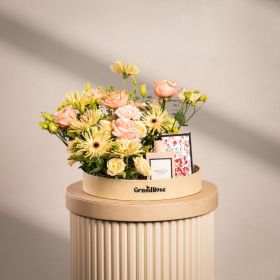 Blooming Round Garden Tray
