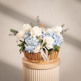 Blue Whisper Garden Basket