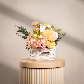 Soft Bloom Harmony Basket