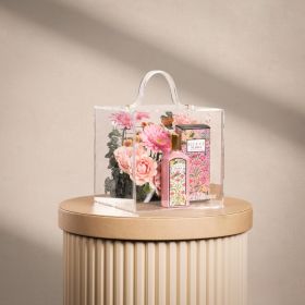 Coral Dawn Acrylic Bloom Box