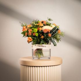 Coral Garden Square Vase