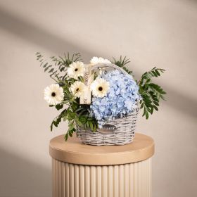 White Garden Dream Basket