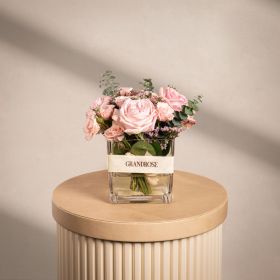 Pink Whisper Rose Vase
