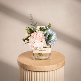 Rainbow Hydrangea Vase