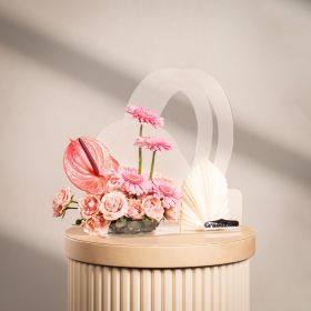 Blush Candlelight Bloom Gift