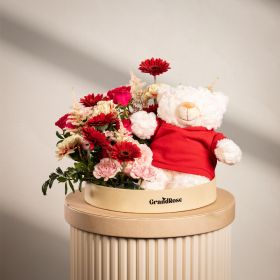 Petal Aura Gerbera - Teddy Edition