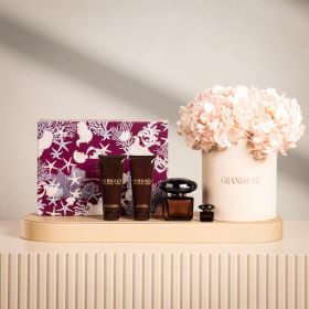 Alabaster Cascade Hydrangea Crystal Noir