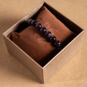 Salt & Crystal - Amethyst Angel Bracelet