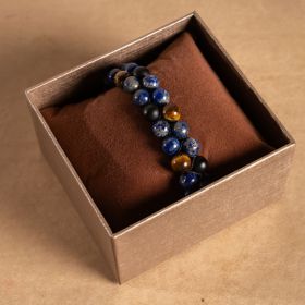 Salt & Crystal -Transformation Journey Double Bracelet for Men