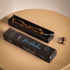 Salt & Crystal - Masbaha Tiger Eye