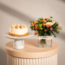 Coral Garden with Lotus Cake