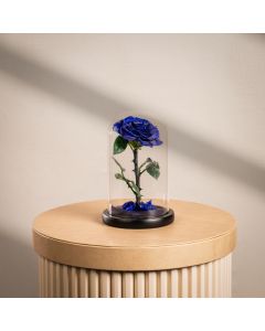 Mini Blue Infinity Rose