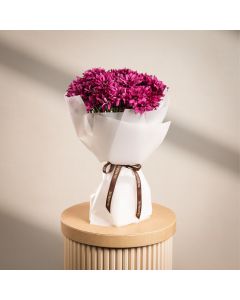 Purple Chrysanthemum Bloom