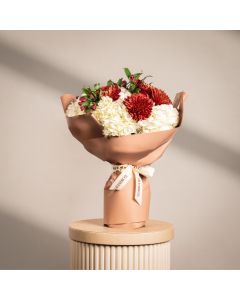 Crimson White Bouquet