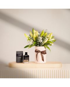Waiting Wonder Floral Arrangement with Givenchy Gentleman Boisée for Men – 100 ml