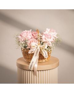 Rosy Meadow Handbasket