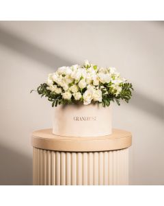 Snow Rose Acrylic Cradle