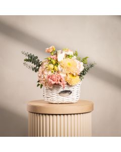 Soft Bloom Harmony Basket