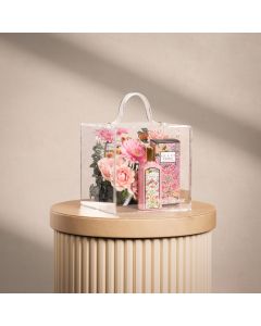 Coral Dawn Acrylic Bloom Box