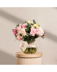 Pink Field Floral Sphere