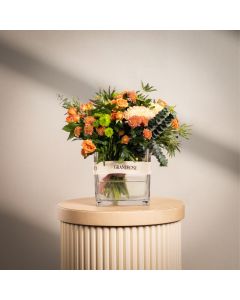 Coral Garden Square Vase