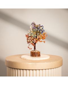 Salt & Crystal - 7 Chakra Tree of life