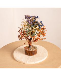 Salt & Crystal - 7 Chakra Tree of life