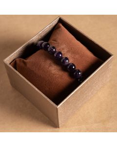 Salt & Crystal - Amethyst Angel Bracelet