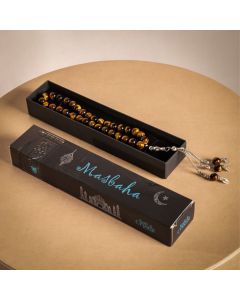 Salt & Crystal - Masbaha Tiger Eye