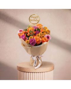 Divine Blooms with HBD Acrylic Stick