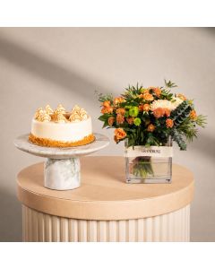 Coral Garden with Lotus Cake